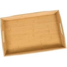 Bamboo food trays