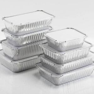 Aluminum foil containers